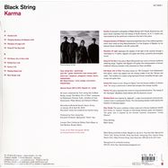 Back View : Black String - KARMA(180G BLACK VINYL) - Act / 1090451ACT