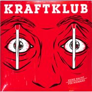 Front View : Kraftklub - KEINE NACHT FUER NIEMAND (RED 180G 2X12 LP) - Vertigo Berlin / 5747874