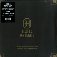 Front View : Cliff Martinez - HOTEL ARTEMIS O.S.T.  (GOLDEN 2LP) - Invada Records / LSINV210LPCOL / 39196111