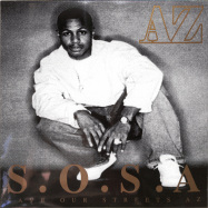 Front View : AZ - S.O.S.A. (SAVE OUR STREET AZ) (LP) - Quiet Money / QM112LP