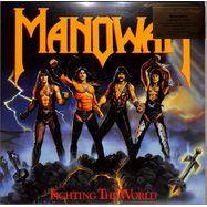 Front View : Manowar - FIGHTING THE WORLD (colLP) - Music On Vinyl / MOVLP3207