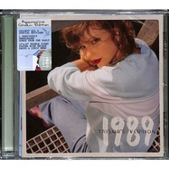 Front View : Taylor Swift - 1989 (TAYLORS VERSION) aquamarine green (CD) - Republic / 0602455976581_indie