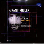 Front View : Grant Miller - STAR - DANCE REMIXES EP (BLUE VINYL) - 3 ZZZ Music / 3ZZZ001