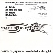Front View : Static Delight - EP - Static Delight / SDR001