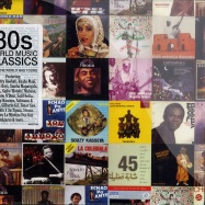 Front View : Various Artists - 80 S WORLD MUSIC CLASSICS (2CD) - Nascente / Demon Music Group / nascp001