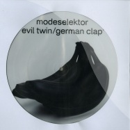 Front View : Modeselektor - EVIL TWIN / GERMAN CLAP (LTD PICTURE DISC) - Monkeytown / Monkeytown020