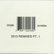 Front View : DJ Dozia - POP CULTURE (JORIS VOORN, AMBIVALENT REMIX) - Ovum / OVM260