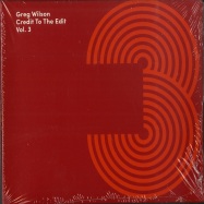Front View : Greg Wilson - CREDIT TO THE EDIT VOL. 3 (CD, UNMIXED) - Tirk / TIRK090