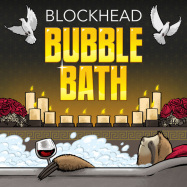 Front View : Blockhead - BUBBLE BATH (2LP, BLUE COLOURED VINYL) - Future Archive / FAR40LPC1