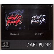 Front View : Daft Punk - HOMEWORK & DISCOVERY (2XCD)(LTD.EDITION) - Ada / 9029620062