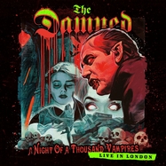 Front View :  The Damned - A NIGHT OF A THOUSAND VAMPIRES (LTD. / 180G / GTF / RED) (2LP) - Earmusic / 0218061EMU