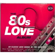 Front View : Various - 80S LOVE ALBUM (3CD) (60 SONGS OF LOVE FEAT. MARVIN GAYE, PAUL YOUNG ETC.) - CRIMSON / CRIMCD592