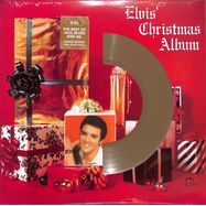 Front View : Elvis Presley - ELVIS CHRISTMAS ALBUM (GOLD VINYL) - DOL / DOS606MB