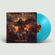 Front View : Grave Digger - SYMBOL OF ETERNITY (CURACAO TRANSPARENT LP) (LP) - Roar! Rock Of Angels Records Ike / ROAR 2208LPC