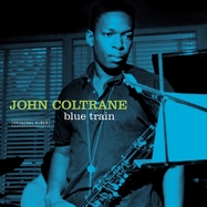 Front View : John Coltrane - BLUE TRAIN (Yellow Green  LP) - VINYL PASSION / VPL80099