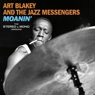 Front View : Art Blakey & The Jazz Messengers - MOANIN -THE ORIGINAL STEREO & MONO VERSIONS (2LP) - GREEN CORNER / 902