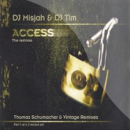 Front View : DJ Misjah & DJ Tim - ACCESS THE REMIXES - X-Trax / X-034-1