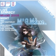 Front View : Various / Live & Direct - MIAMI 09 SAMPLER 2 - NIGHT SELECTION - Cr2 Records / 12c2ldx008