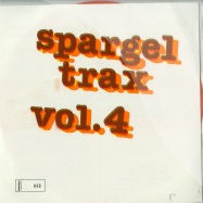 Front View : Various Artists - SPARGEL TRAX VOL. 4 (LTD ORANGE MARBLED VINYL) - Dont Be Afraid / sparg004