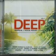 Front View : Various Artists - DEEP VOL.2 - TROPICAL & VOCAL HOUSE SOUNDS (2XCD) - Pink Revolver / 26421592