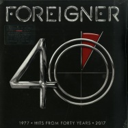 Front View : Foreigner - 40 (1977-2017 - HITS FROM 40 YEARS) (2LP) - Atlantic / 81227935290