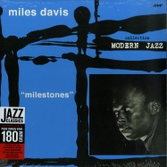 Front View : Miles Davis - MILESTONES (LTD 180G LP) - Jazz Wax Records / JWR4593 / 8922603