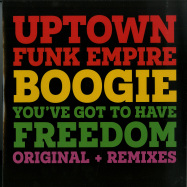 Front View : Uptown Funk Empire - BOOGIE / YOUVE GOT TO HAVE FREEDOM - Groovin / GR-1256