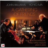 Front View : John Williams / Yo-Yo Ma / New York Philharmonic - A GATHERING OF FRIENDS (LP) - Sony Classical / 19439983661