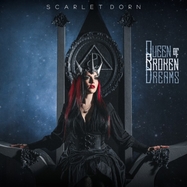 Front View : Scarlet Dorn - QUEEN OF BROKEN DREAMS (LP) (- TRANSP. ROT -) - Spv Recordings / 246341