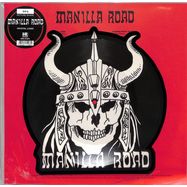 Front View : Manilla Road - CRYSTAL LOGIC/ FLAMING METAL SYSTEMS (SHAPE VINYL) (LP) - High Roller Records / HRR 912PS