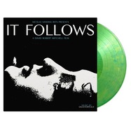Front View : Disasterpeace - IT FOLLOWS (yellow green LP) - Music On Vinyl / MOVATY311