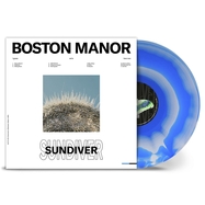 Front View : Boston Manor - SUNDIVER (BLUE WITH WHITE INKSPOT) (LP) - Sharptone Records Inc. / 406562972408