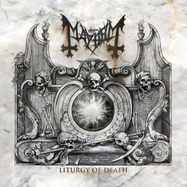 Front View : Mayhem - LITURGY OF DEATH (MARBLED LP+7-INCH BOX) - Century Media / 19802994541