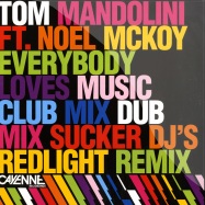 Front View : Tom Mandolini feat. Noel McKoy - EVERYBODY LOVES MUSIC - spicy001