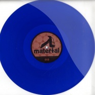Front View : Caie & Lagora - CLAY EP (BLUE VINYL) - Material Series / Material018