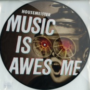 Front View : Housemeister - MUSIC IS AWESOME (12 INCH PICTURE LP) - Boys Noize / BNR060