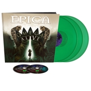 Front View : Epica - OMEGA ALIVE (LTD.EARBOOK / 3LP GREEN / DVD / BLU-RAY) - Nuclear Blast / NB6069-3