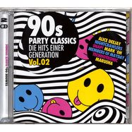 Front View : Various - 90S PARTY CLASSICS VOL.2-HITS EINER GENERATION (2CD) - Pink Revolver / 26424492