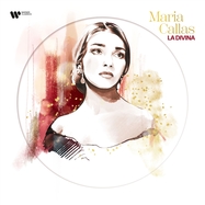 Front View : Maria Callas / G. Pretre / Serafin, T.Giulini, C / + - LA DIVINA-MARIA CALLAS (PICTURE DISC LP) (LP) - Warner Classics / 505419768513