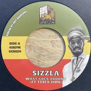 Front View : Sizzla & Tesfa & Zion & Ray Ranking - WHAT GOES AROUND (7 INCH) - Ghetto Cornerstone / GCS020