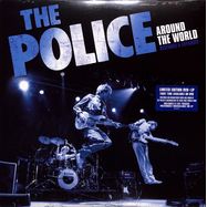 Front View : The Police - AROUND THE WORLD (BLUE VINYL)(RESTORED & EXPANDED EDITION) (COL LP) - Universal / 602448006486