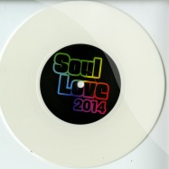 Front View : Various Artists - SOUL LOVE 2014 RECORD STORE DAY SAMPLER 1 (WHITE 7 INCH) - Reel People Music / RPMDC005V1