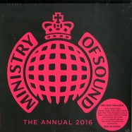 Front View : Various Artists - MINISTRY OF SOUND - THE ANNUAL 2016 (3XCD) - Ministry Of Sound Uk / ancd2k15