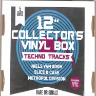 Front View : Various Artists - 12Inch COLLECTOR S VINYL BOX: TECHNO TRACKS (5LP BOX) - Zyx Music / MAXIBOX LP25