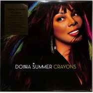 Front View : Donna Summer - CRAYONS (pink LP) - Music On Vinyl / MOVLP3151