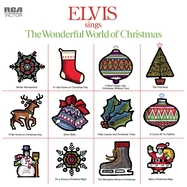 Front View : Elvis Presley - ELVIS SINGS THE WONDERFUL WORLD OF CHRISTMAS (LP) - Sony Music Catalog / 19658810261