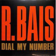 Front View : R. Bais - DIAL MY NUMBER (TRANSPARENT ORANGE) - blanco y negro / BYN 038