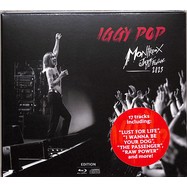Front View : Iggy Pop - LIVE AT MONTREUX JAZZ FESTIVAL 2023 (BLU-RAY VIDEO + CD) - earMUSIC / 0220224EMU