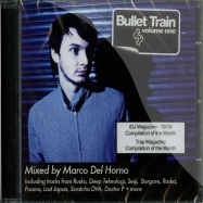 Front View : Various Artists - BULLET TRAIN VOL.1 - MIXED BY MARCO DEL HORNO (CD) - Bullet Train Records / btcomp01cd