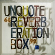 Front View : Unquote - REVERBERATION BOX (LP + CD) - Med School Music / medic25lp
